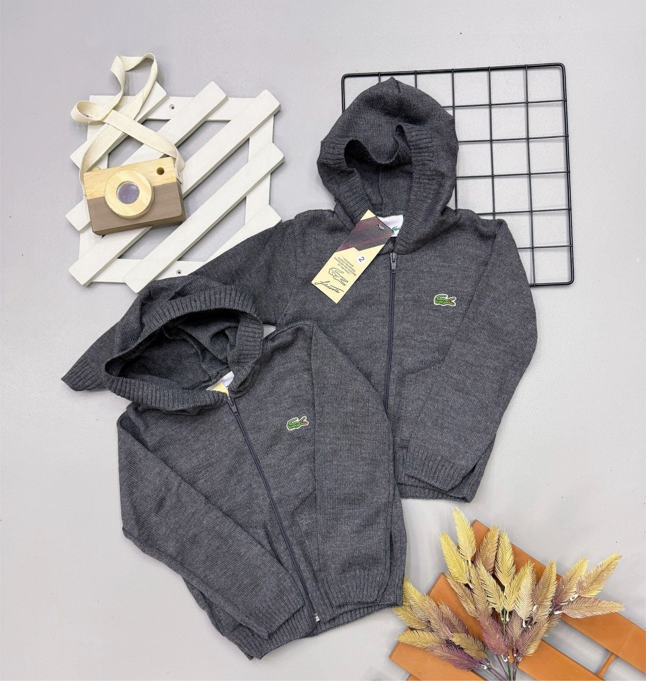 Blusa Lã com Capuz Lst Infantil