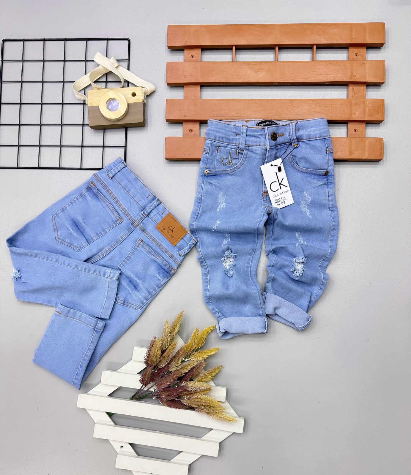 Calça Jeans CK Infantil - Última Peça