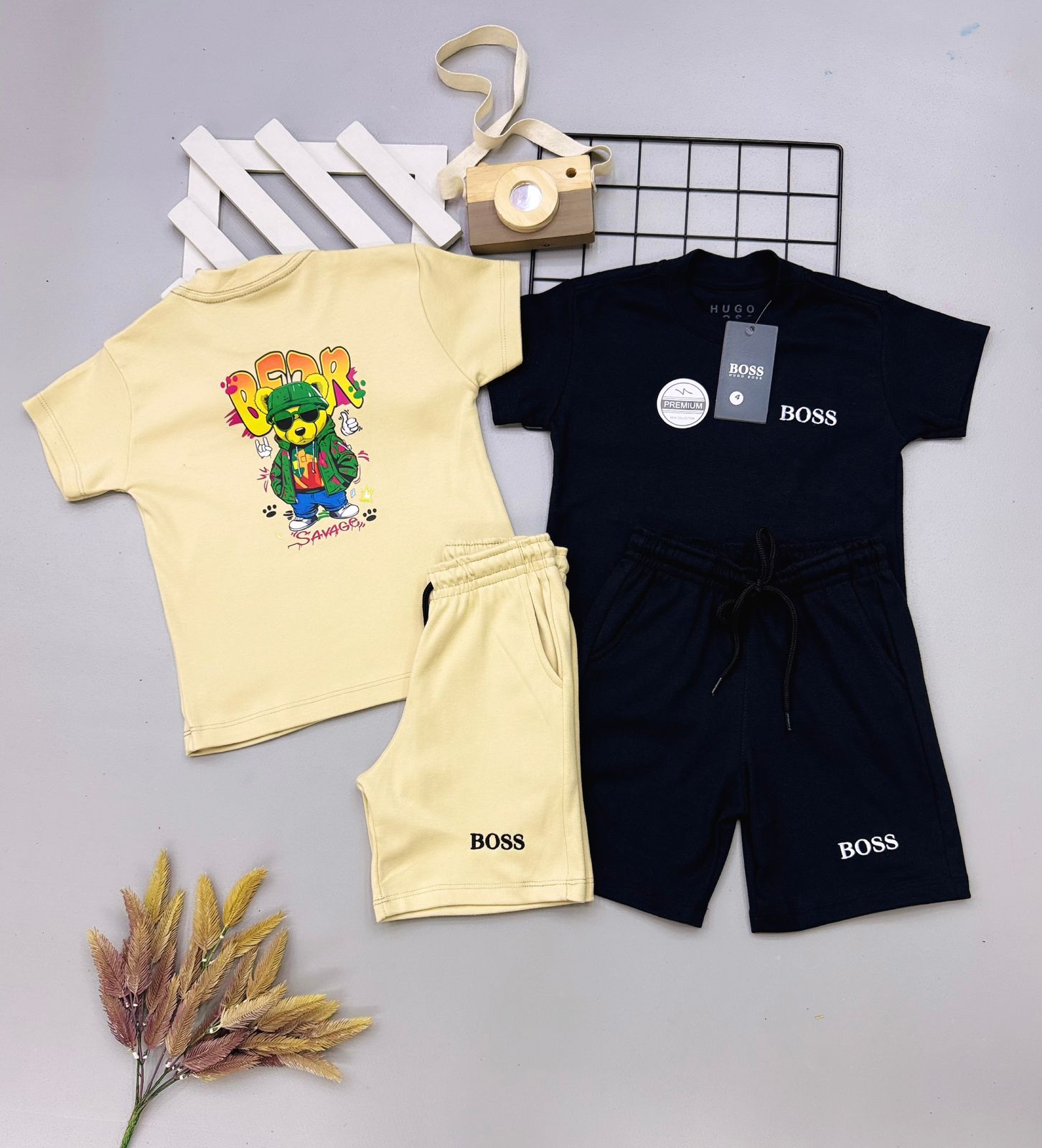 Conjunto Verão Suedine HB Infantil - Última Peça