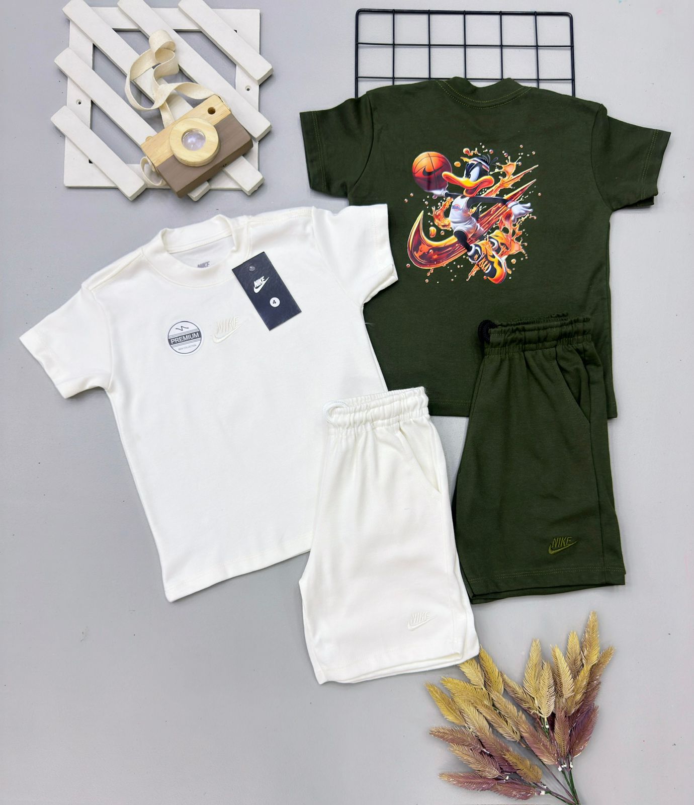 Conjunto Verão Suedine NK infantil