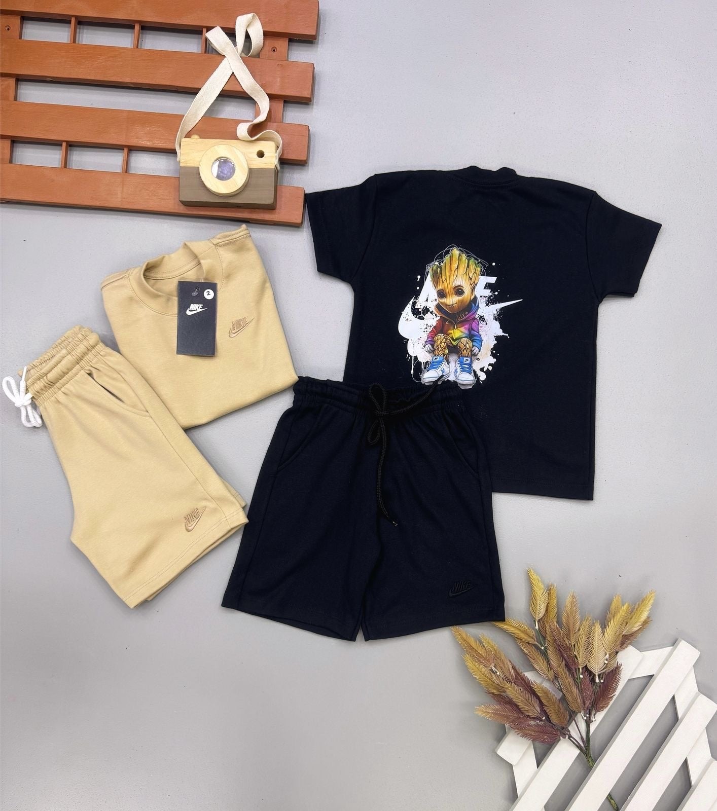 Conjunto Verão Suedine NK infantil