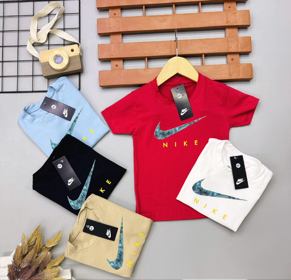 Camiseta Estampa NK Infantil - Última Peça