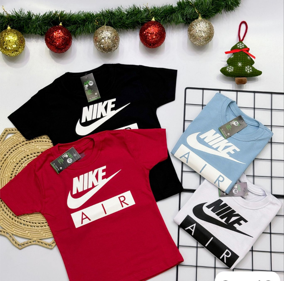 Camiseta NK Escrita Infantil - Última Peça