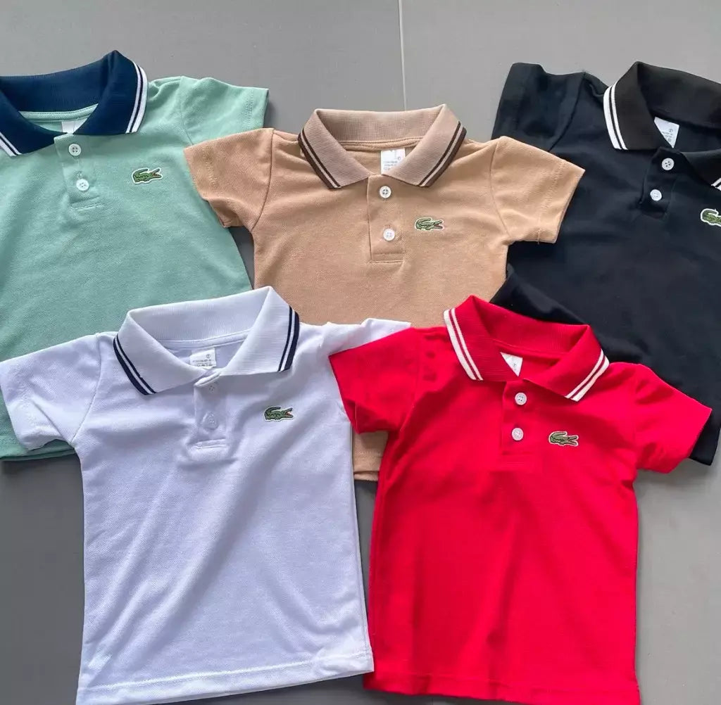 Camiseta Polo baby e infantil