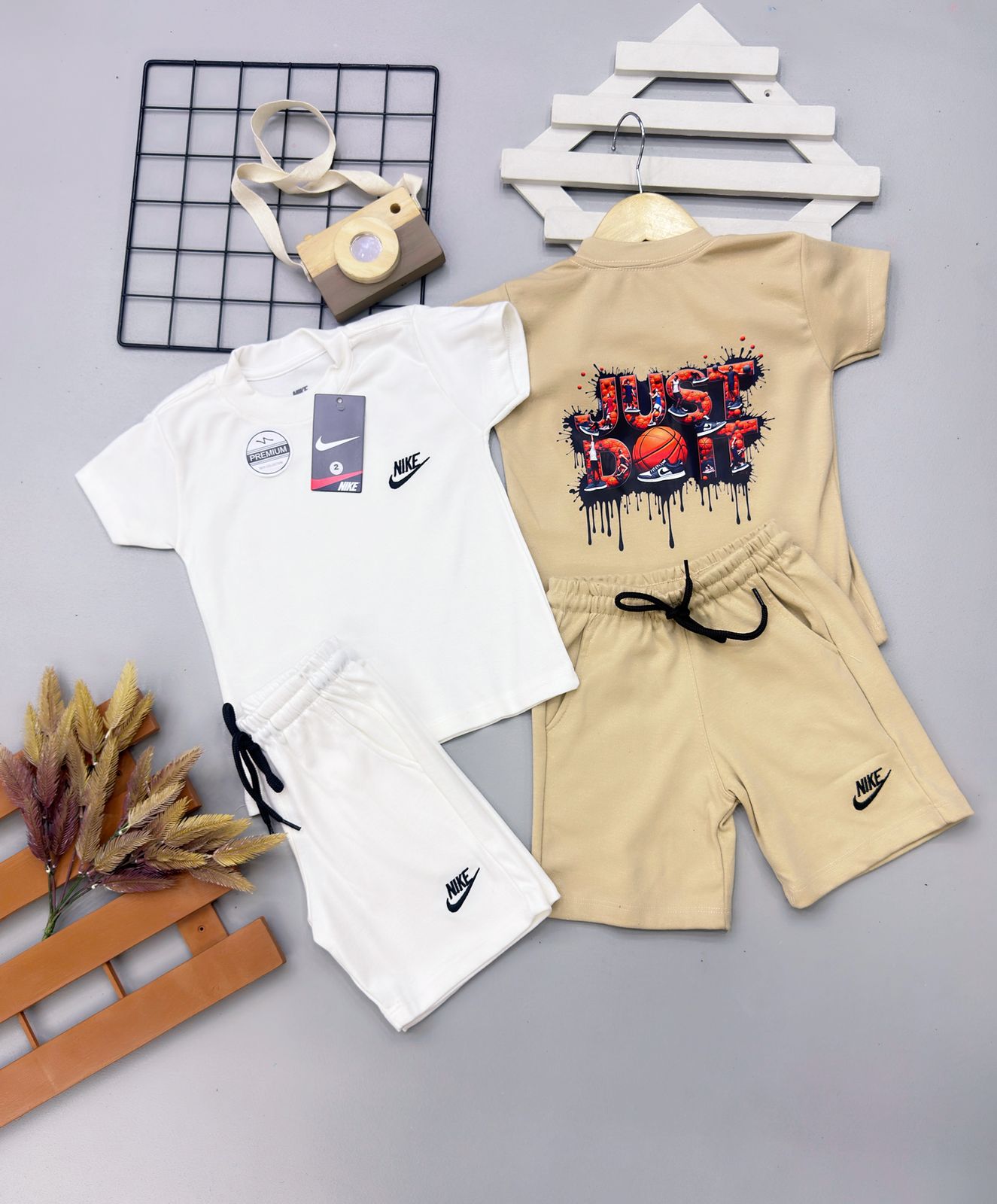 Conjunto Verão Suedine NK Infantil