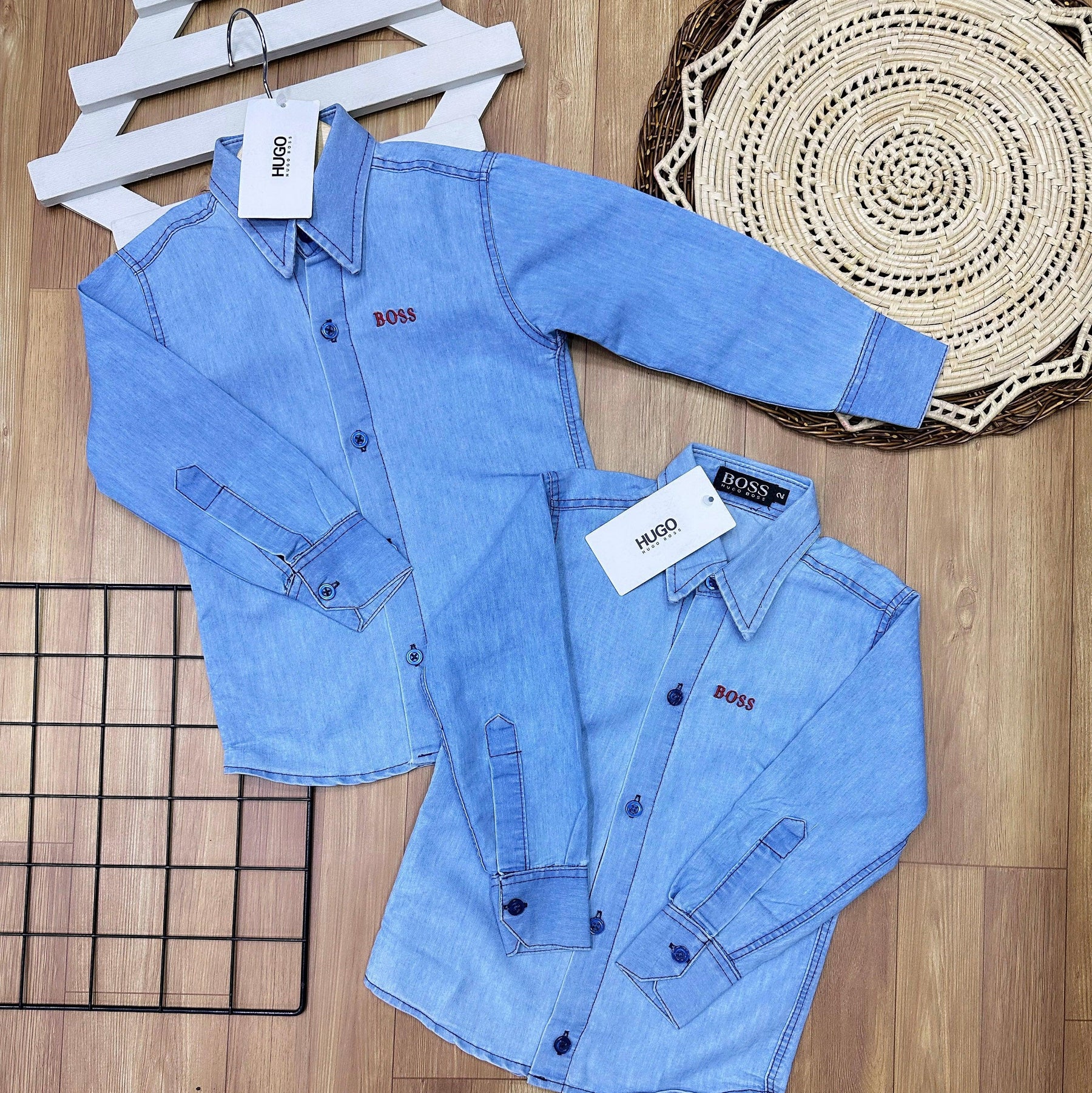 Camisa Jeans HB Infantil