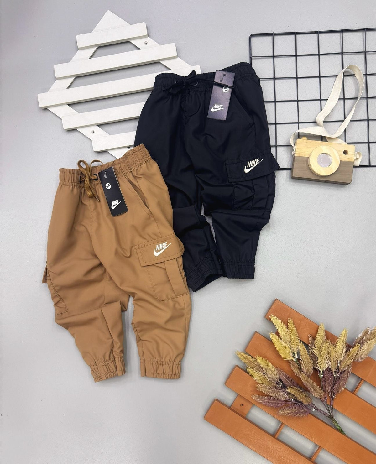 Calça Tactel Cargo NK Infantil - Última Peça