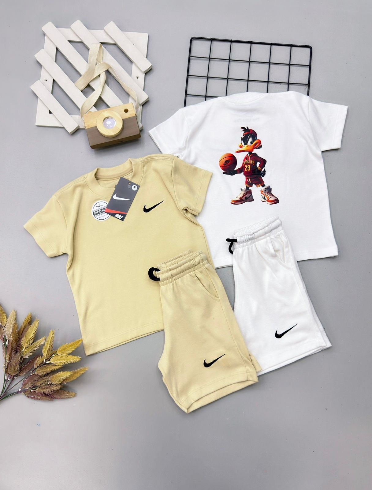 Conjunto Verão Suedine NK Infantil