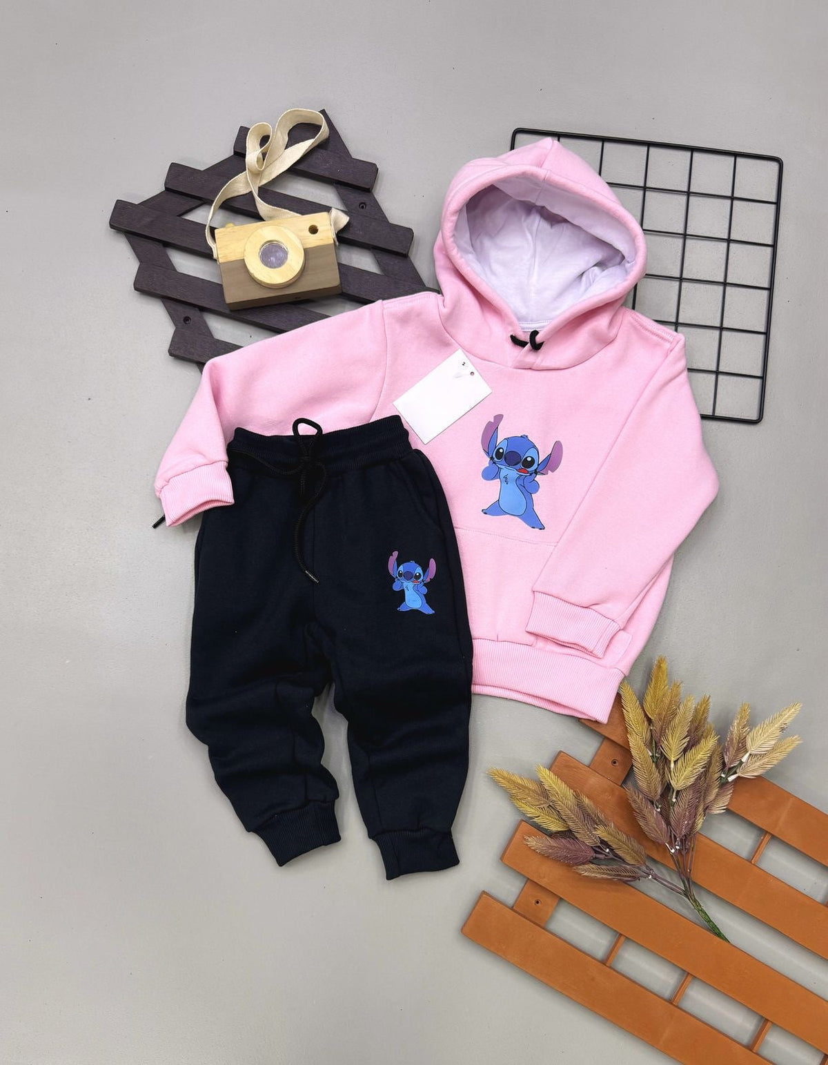 Conjunto Moletom Stitch Infantil - Última Peça