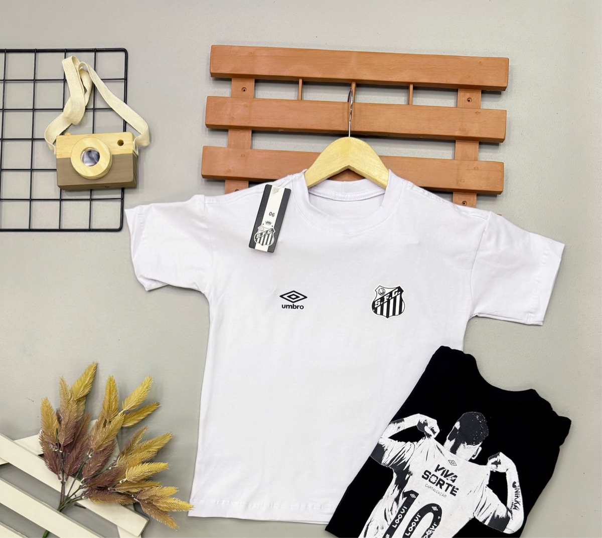 Camiseta Santos Infantil