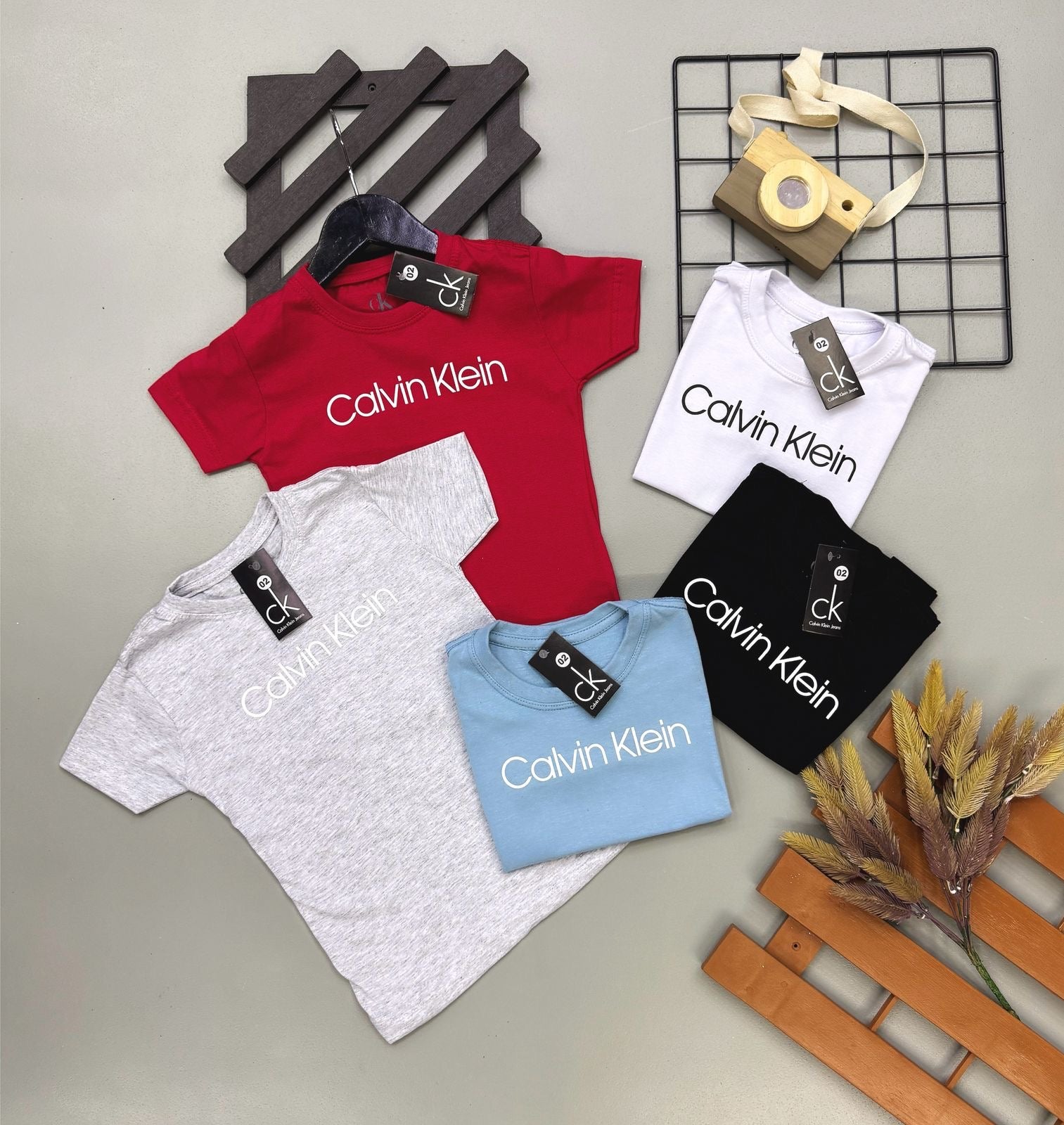 Camiseta CK Básica Infantil - Última Peça