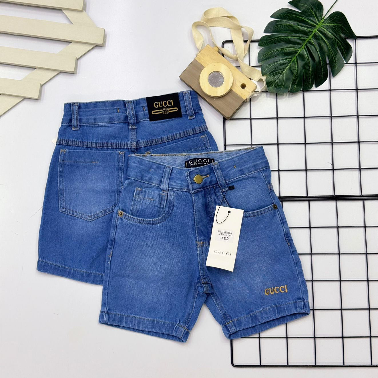 Bermuda Jeans GC Infantil