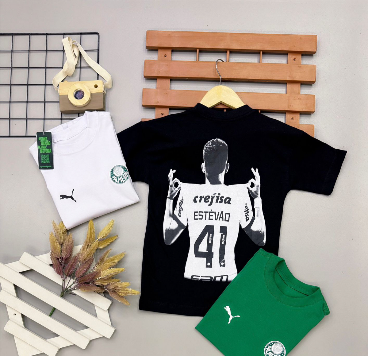 Camiseta Palmeiras Infantil