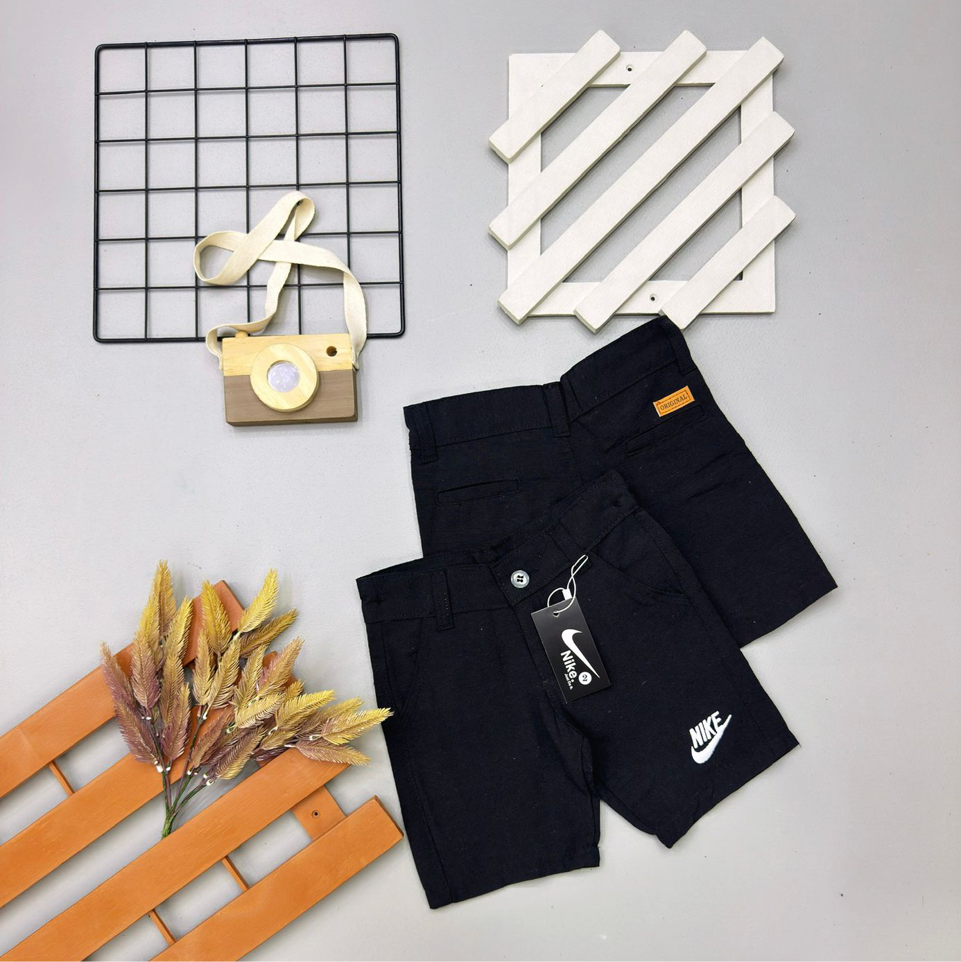 Bermuda NK Linho Infantil