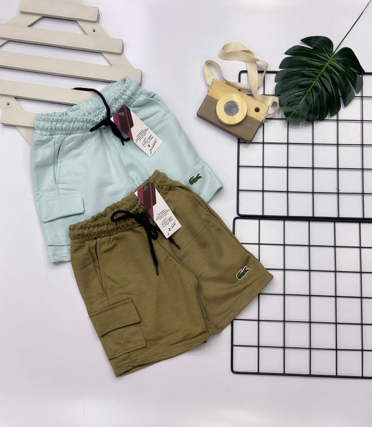 Bermuda Moletom Cargo LST Infantil