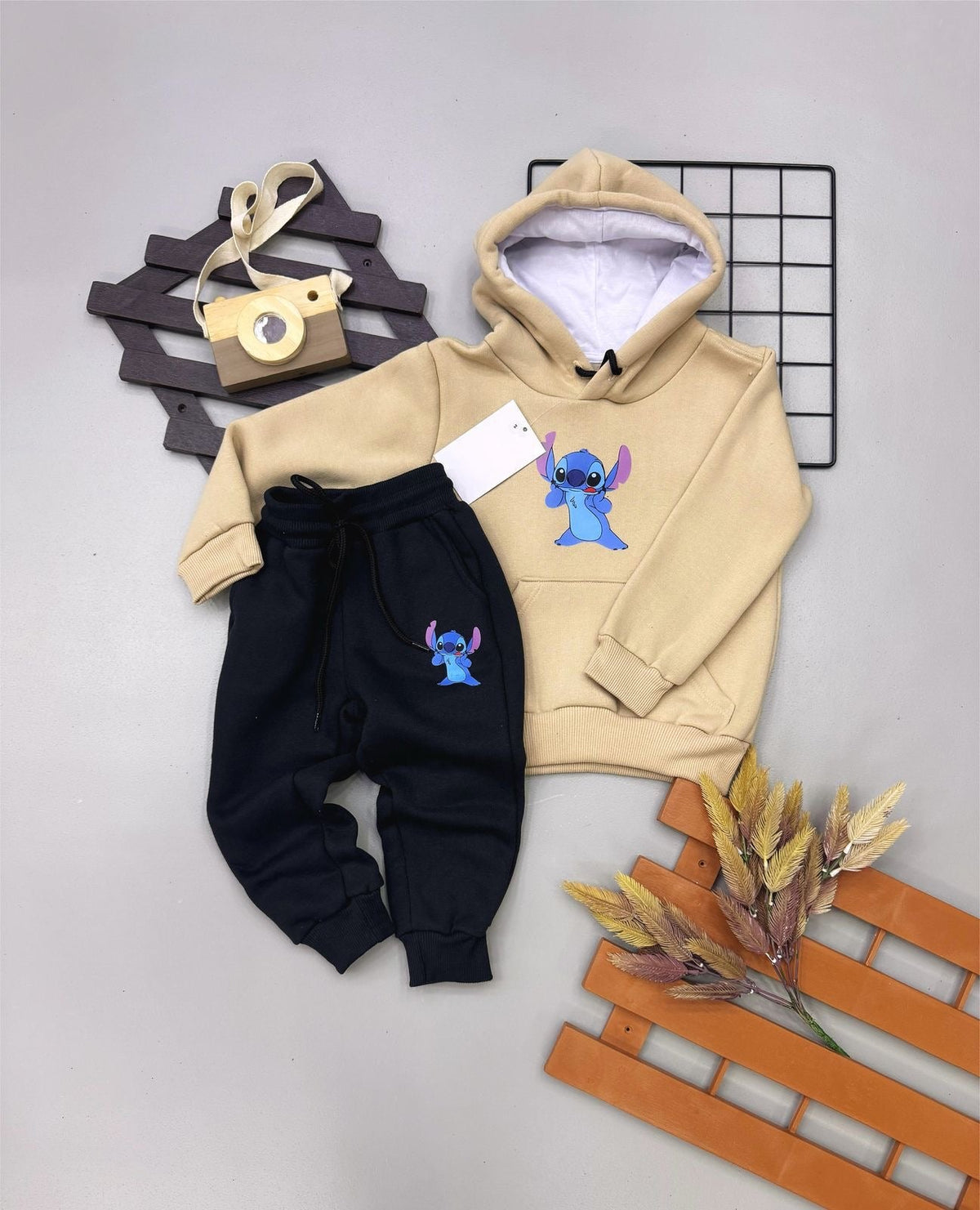 Conjunto Moletom Stitch Infantil - Última Peça