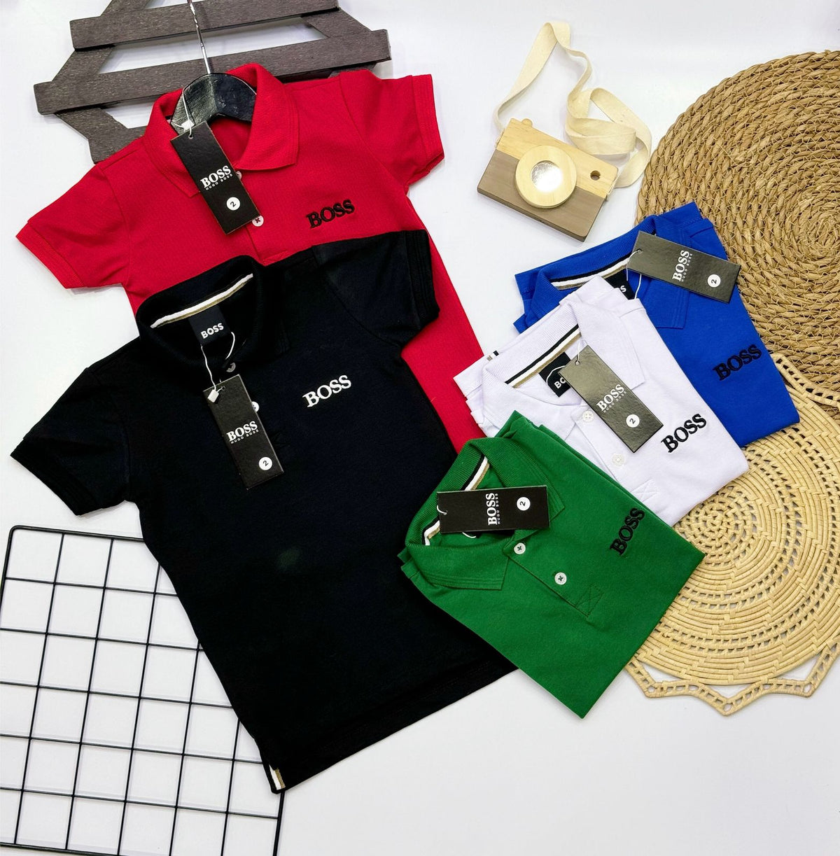 Camiseta Polo HB Infantil - Última Peça