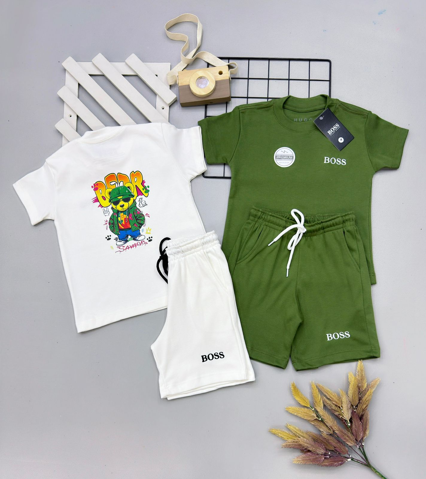 Conjunto Verão Suedine HB Infantil