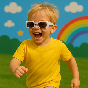 Óculos Retro Infantil - Estilo e Segurança