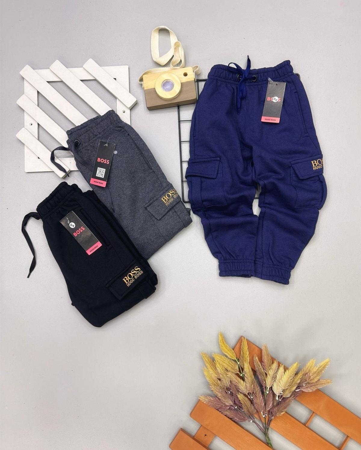 Calça Moletom Cargo HB Infantil