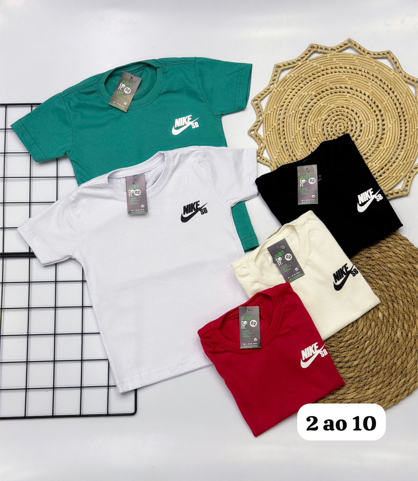 Camiseta Básica NK Infantil - Última Peça