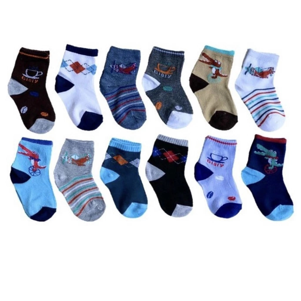 Kit 6 Pares de Meia Infantil -Menino Super Promoção!