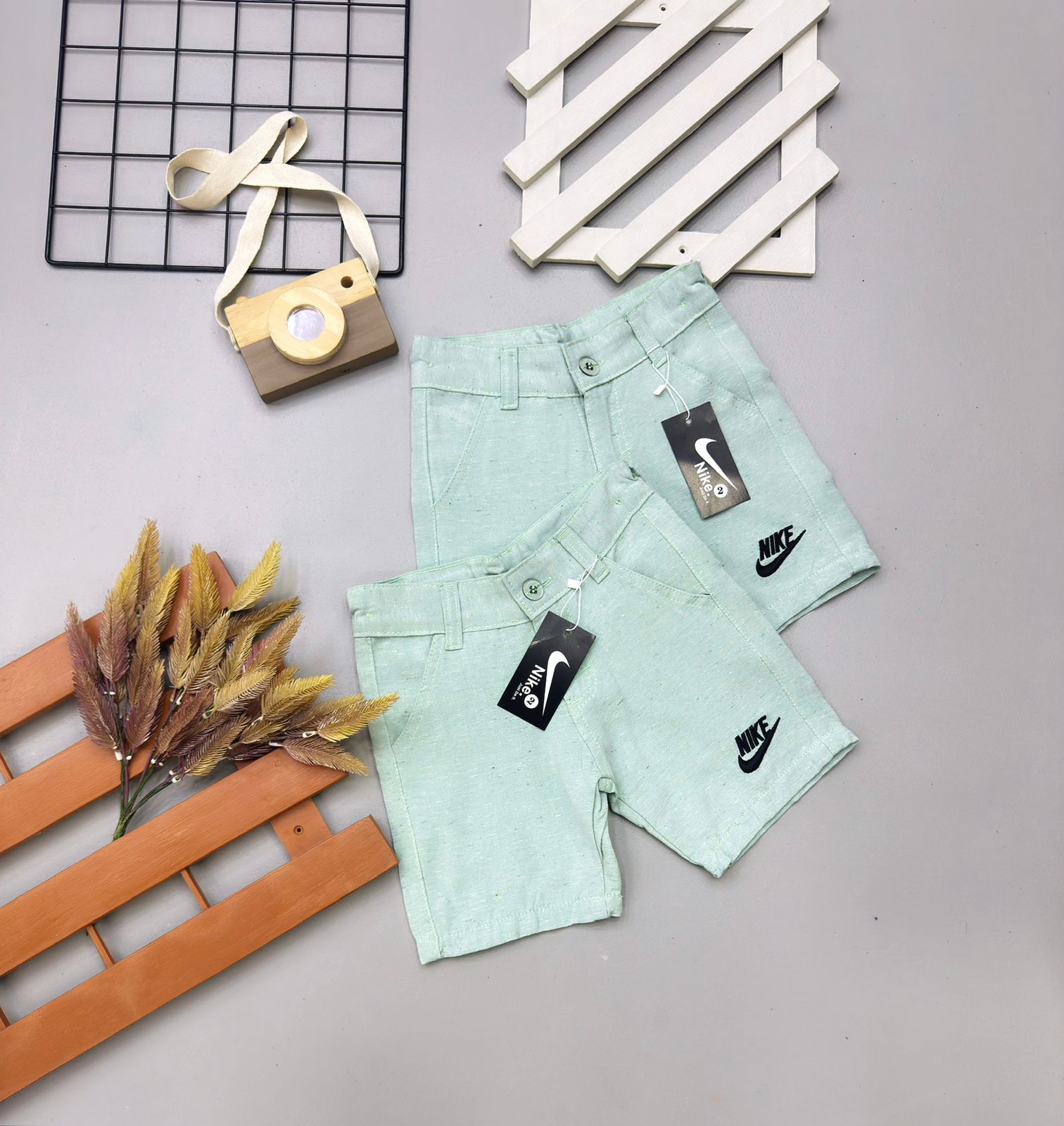 Bermuda NK Linho Infantil