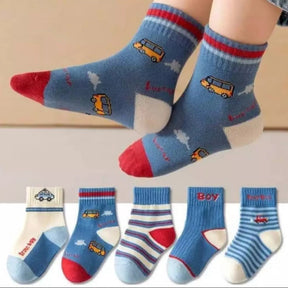 Kit 24 Pares de Meia Infantil-Menino Super Promoção!