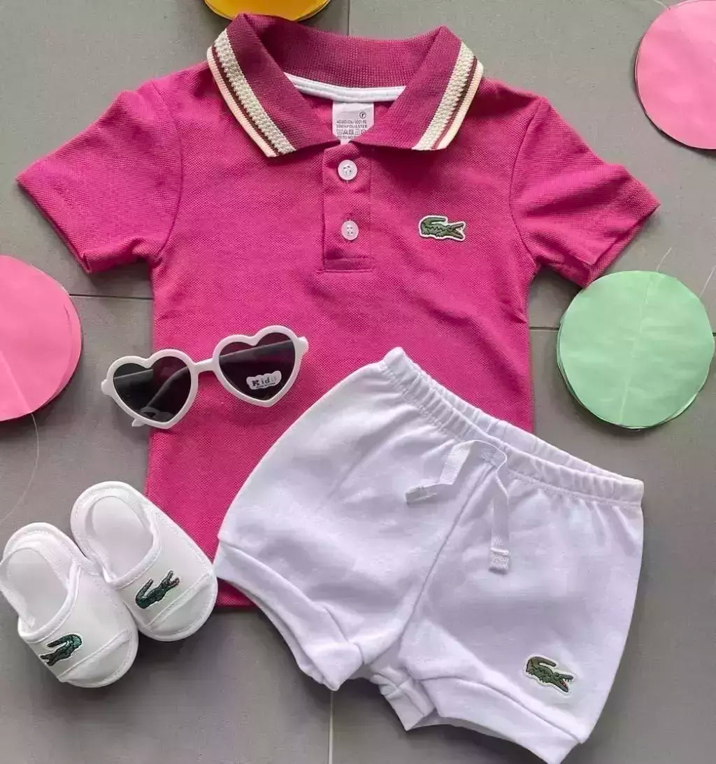 Camiseta Polo + short