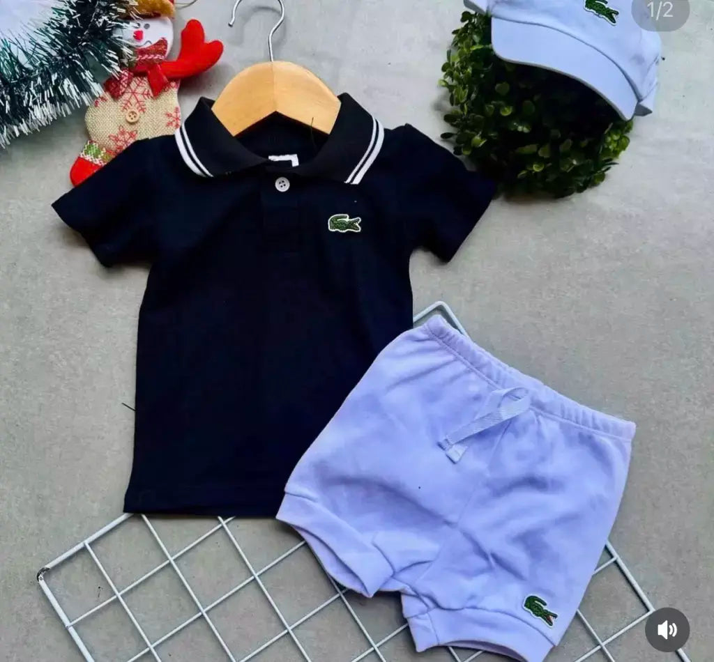 Polo Preta + short
