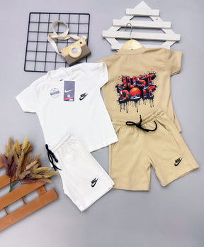 Conjunto Verão Suedine NK Infantil - Última Peça