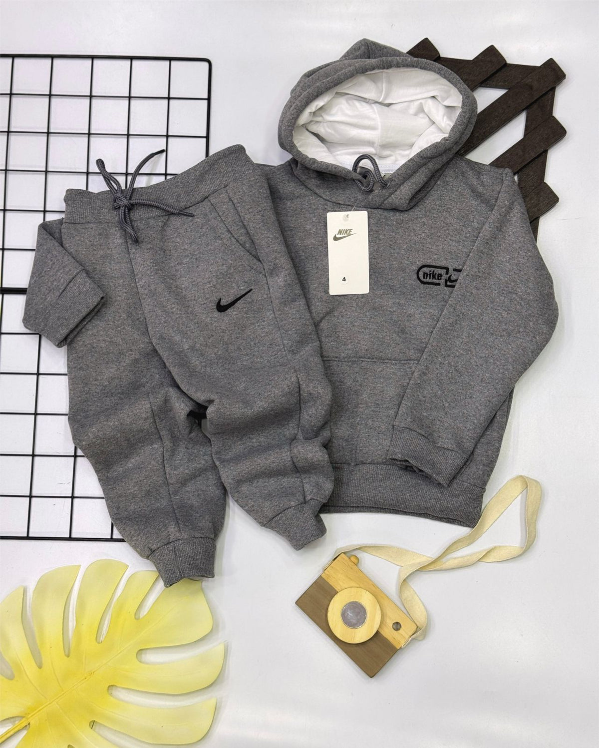 Conjunto Moletom NK Infantil - Última Peça