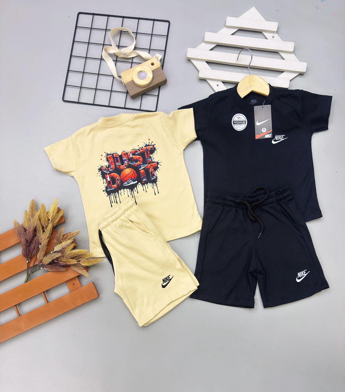 Conjunto Verão Suedine NK Infantil