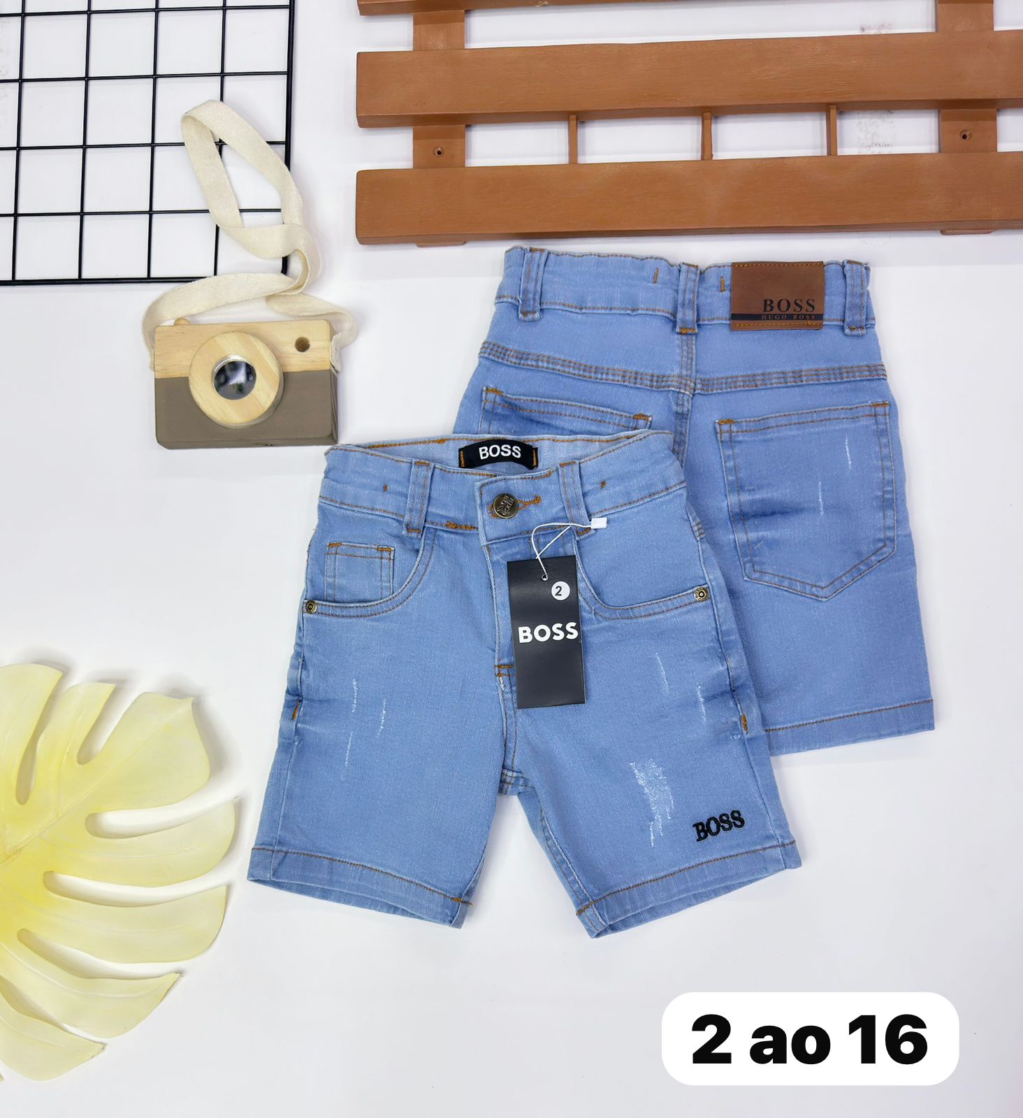 Bermuda HB Jeans Infantil