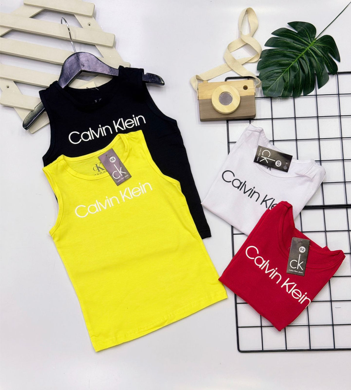 Camiseta Regata CK Tamanho  - Última Peça