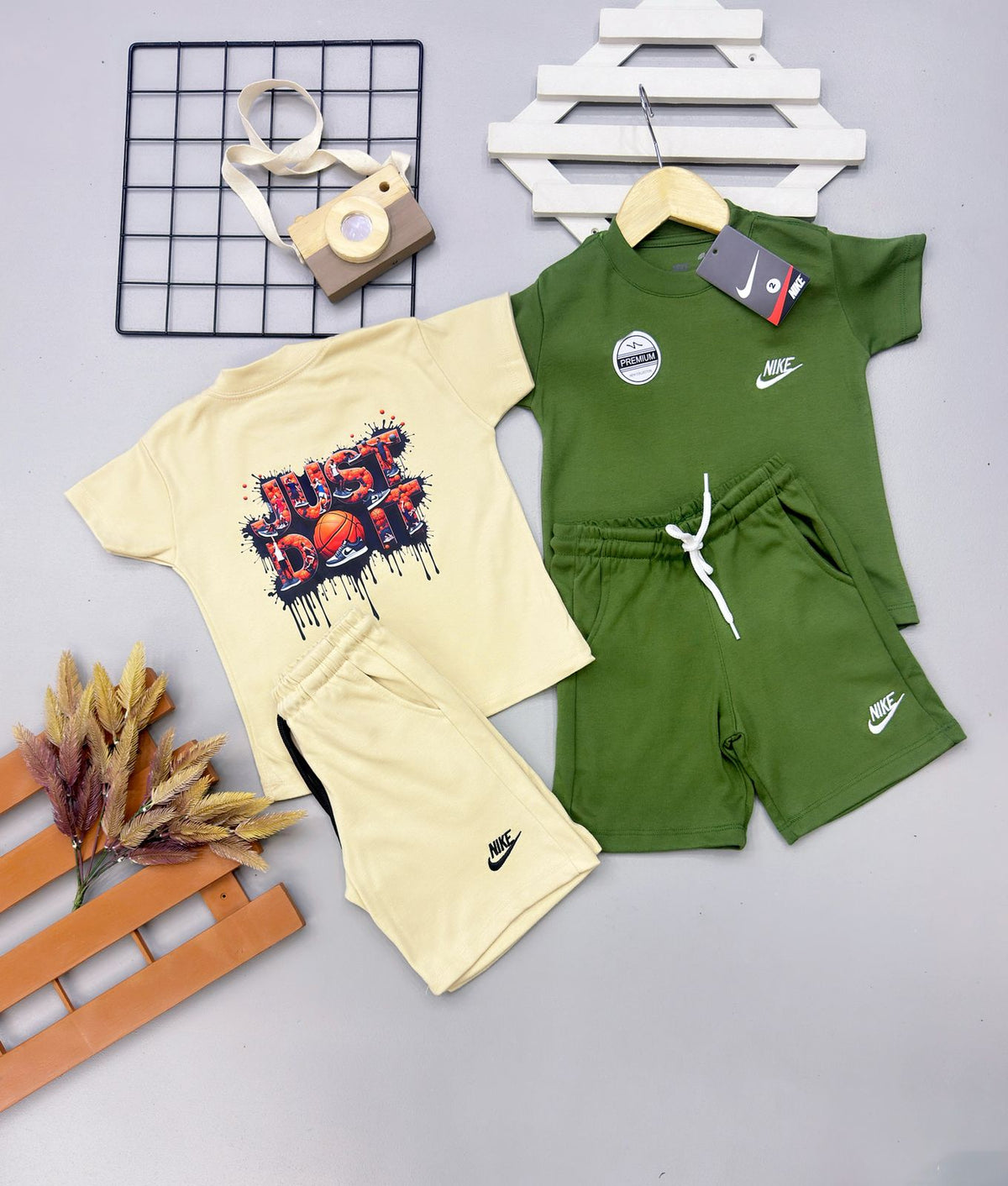 Conjunto Verão Suedine NK Infantil