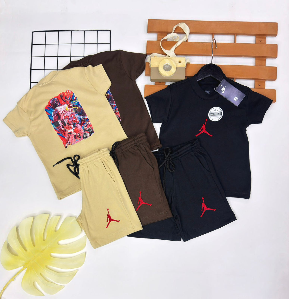 Conjunto Verão Suedine NK Infantil